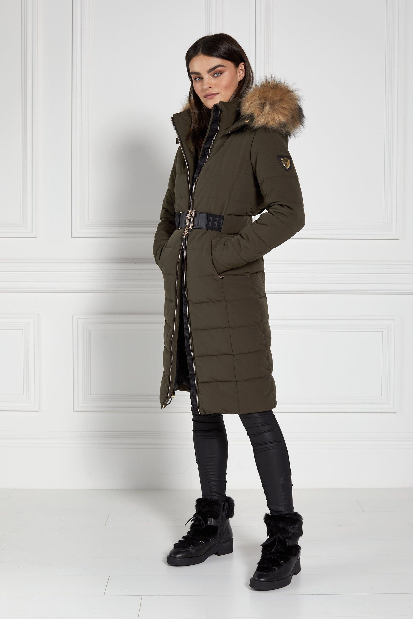 Aspen Puffer Coat (Khaki)