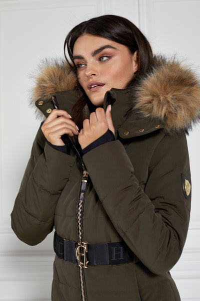 Aspen Puffer Coat (Khaki)