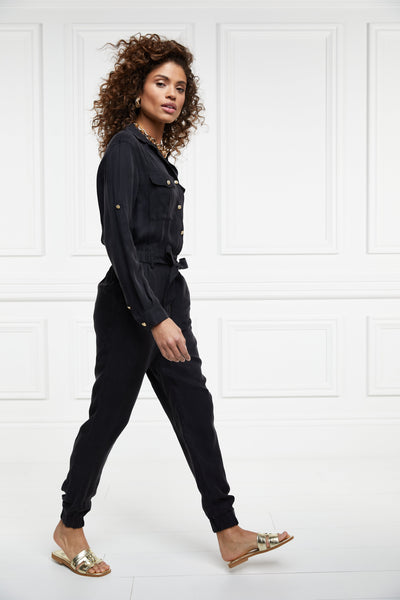 Utility Jumpsuit (Black)