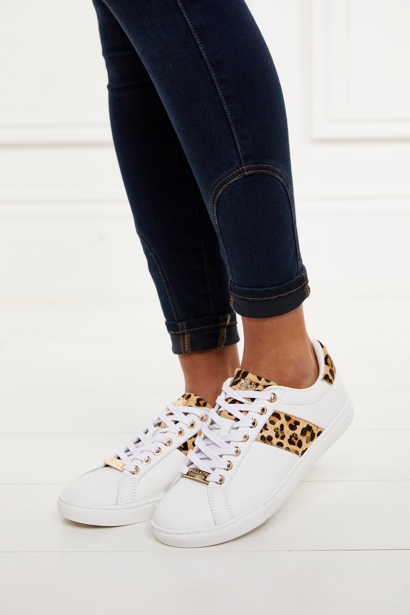 Knightsbridge Court Trainer (Leopard)