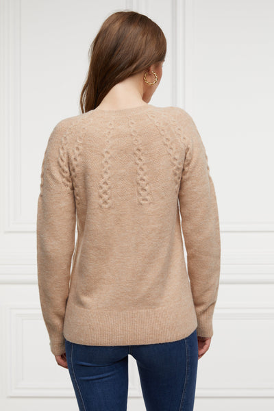 Astoria Half Cable Knit (Camel)