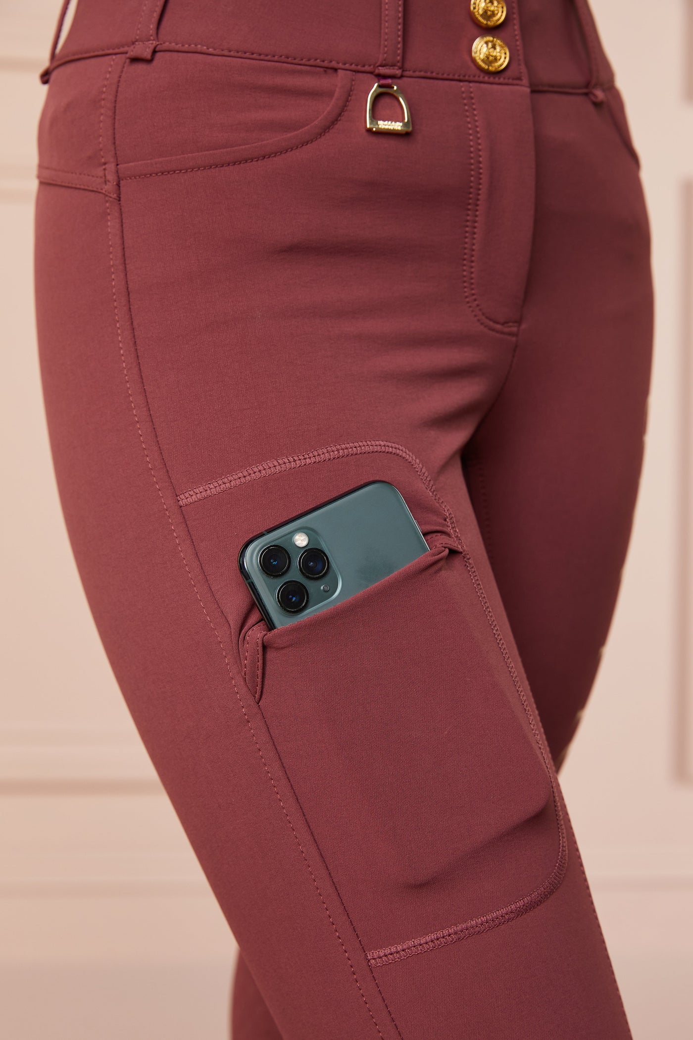 Ascot Breeches (Burgundy)