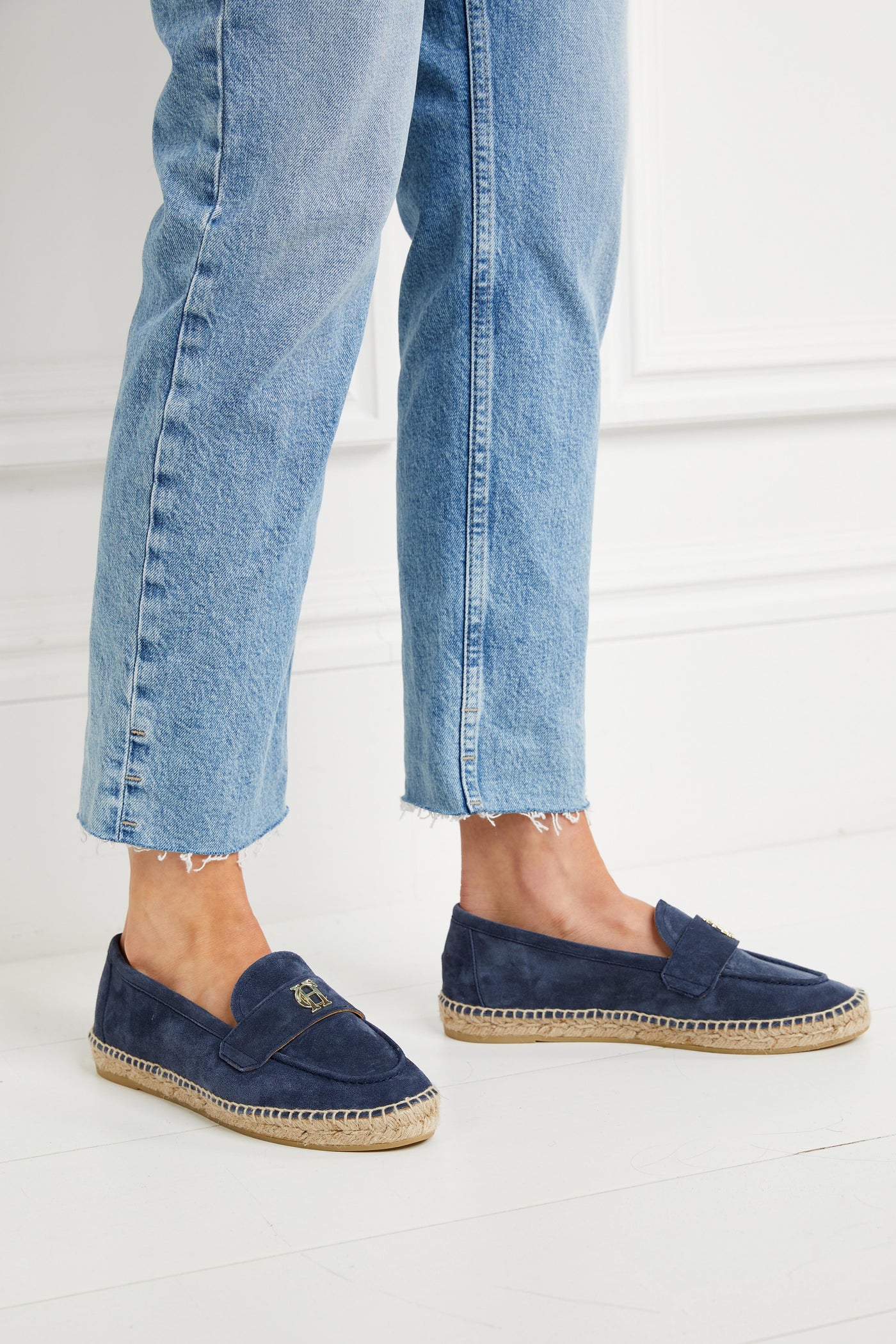 Monaco Espadrille Loafer (Navy)