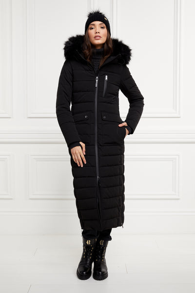 Finsworth Longline Coat (Black)