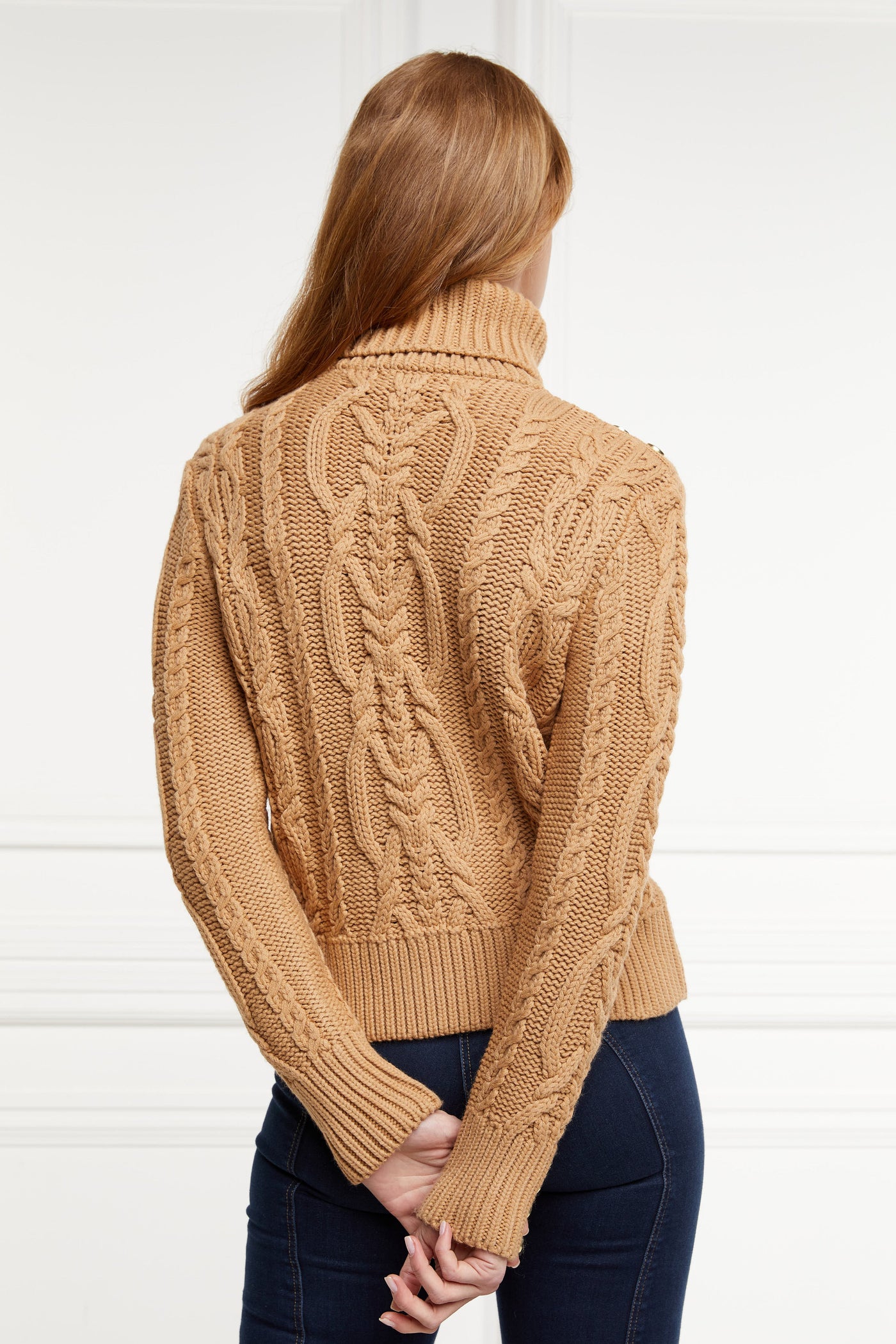 Belgravia Cable Knit (Camel)