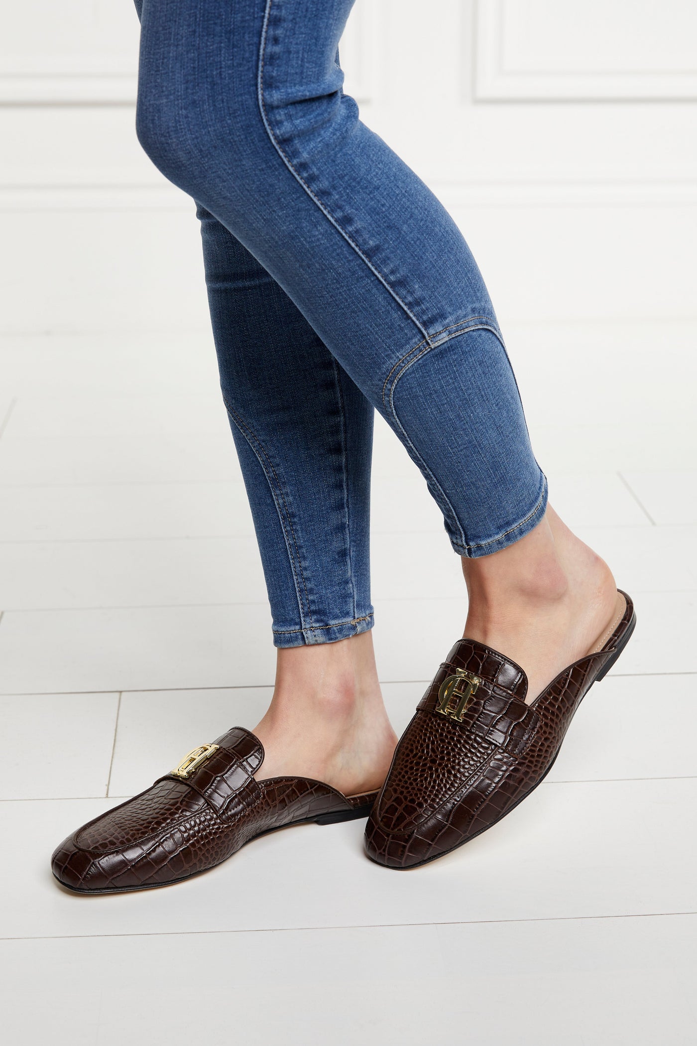 Kingston Loafer (Chocolate Croc)