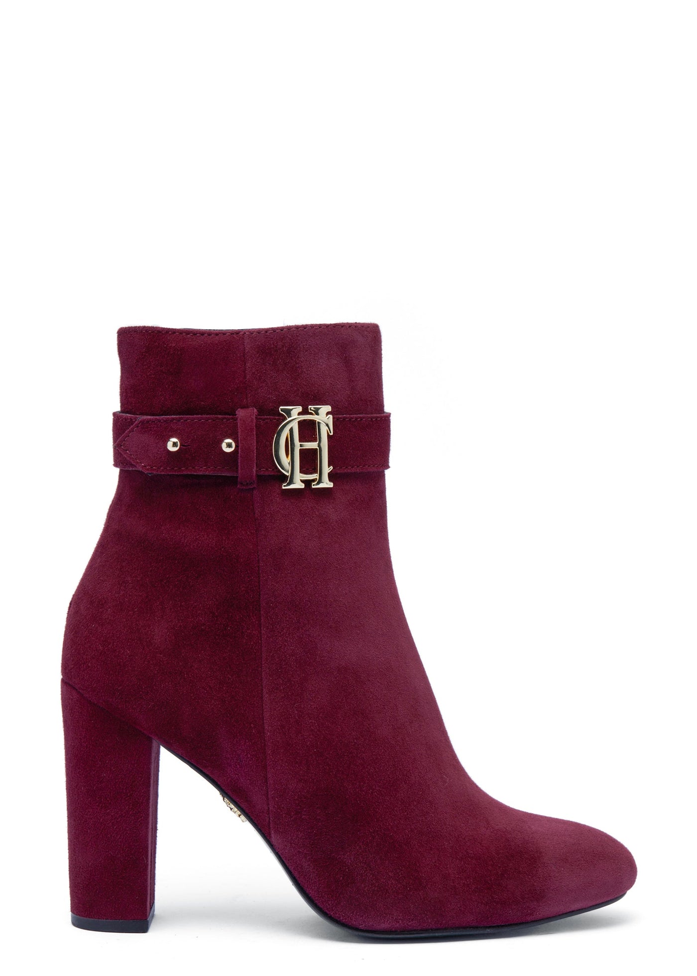 Mayfair Suede Ankle Boot (Merlot)