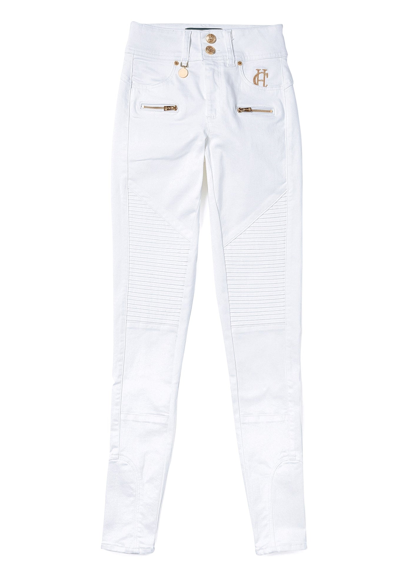 Biker Jean (Optic White)