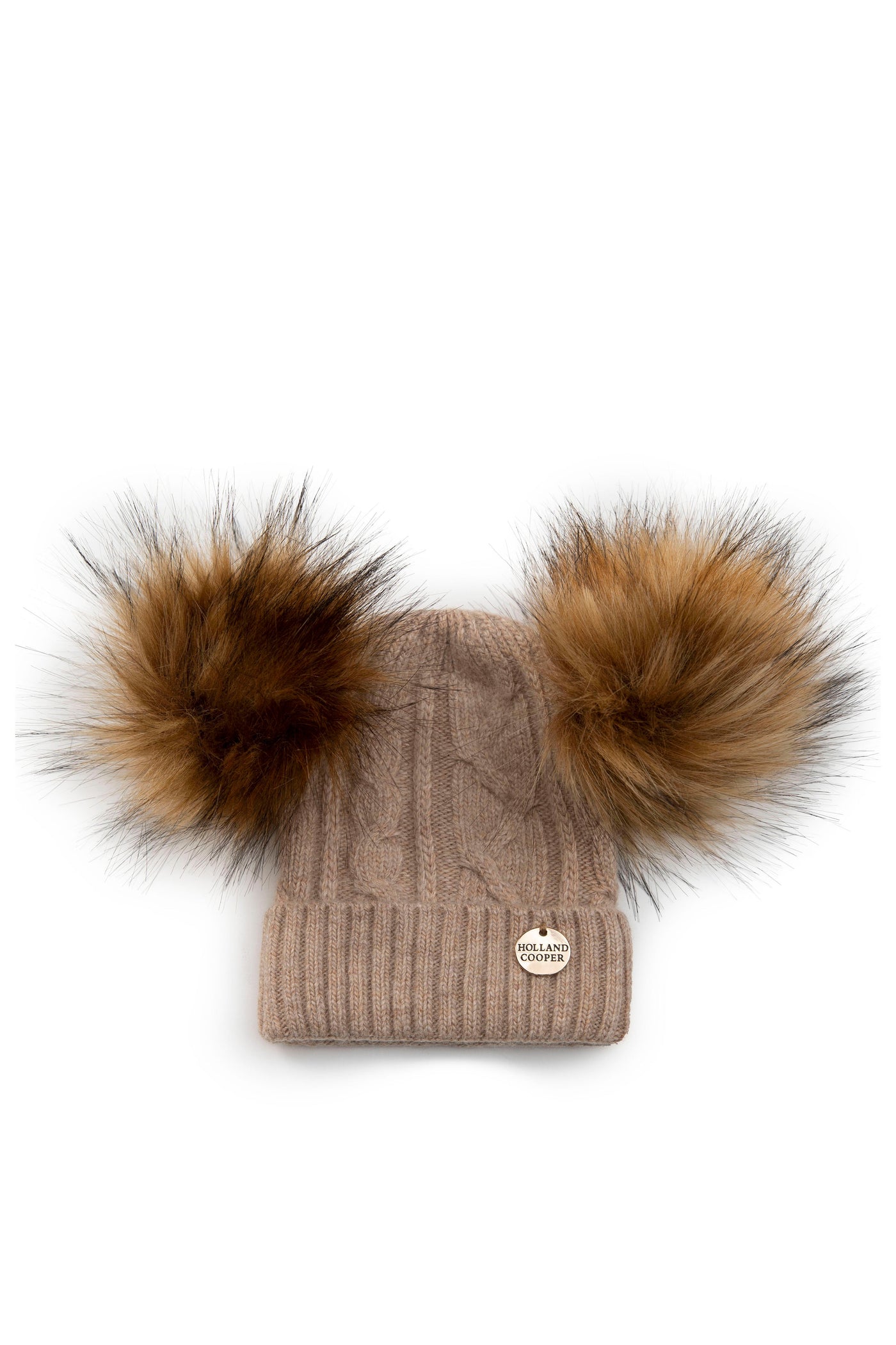 Baby Bobble Hat (Camel)