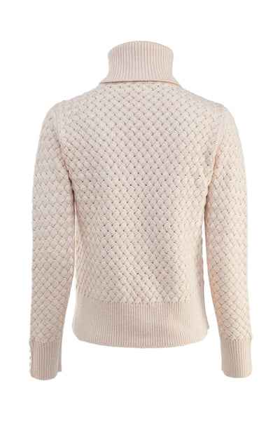 Basket Weave Jumper (Oatmeal)