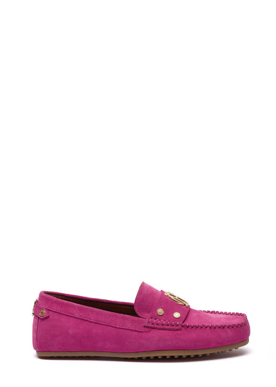 The Driving Loafer (Fuchsia)