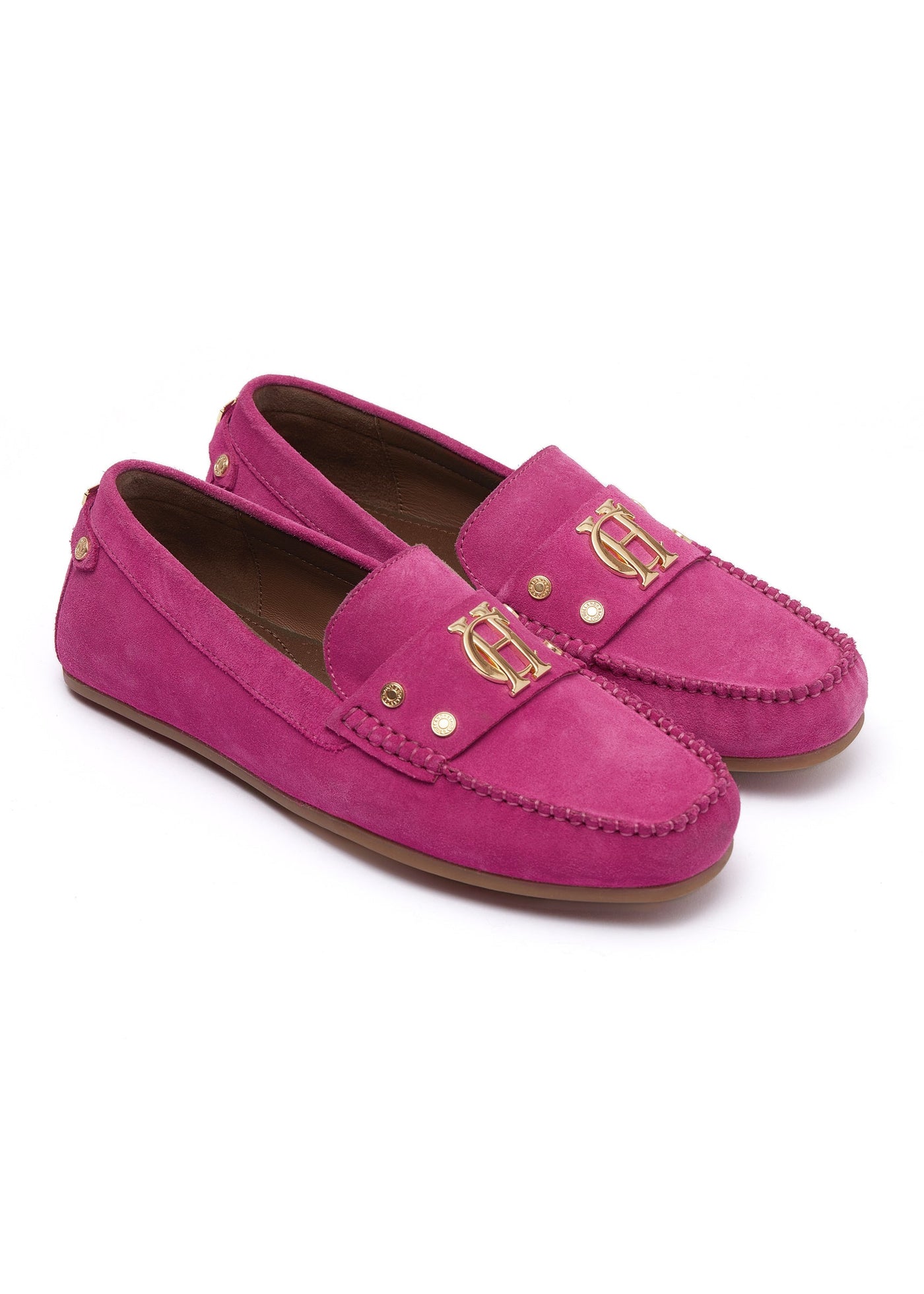 The Driving Loafer (Fuchsia)