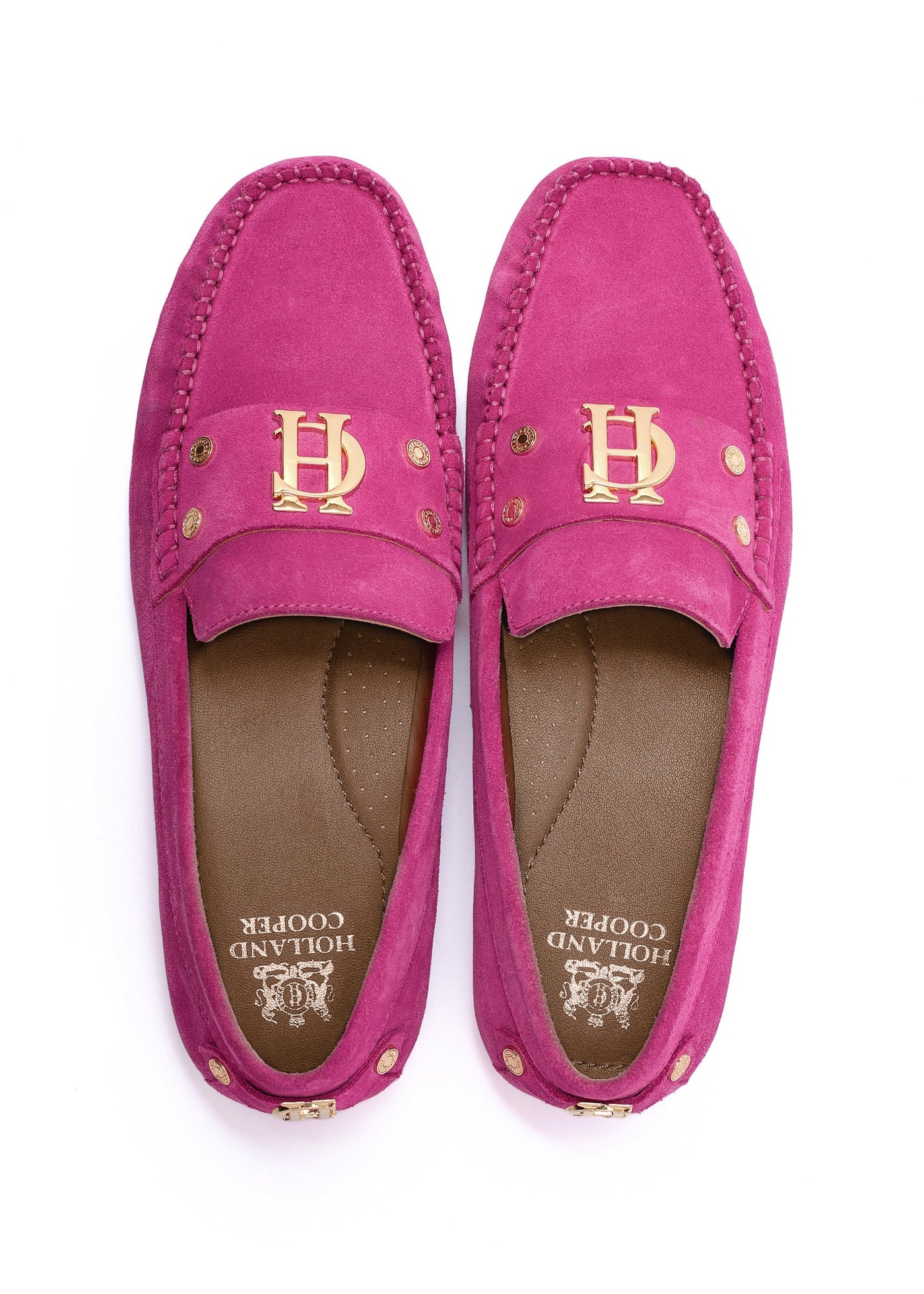 The Driving Loafer (Fuchsia)