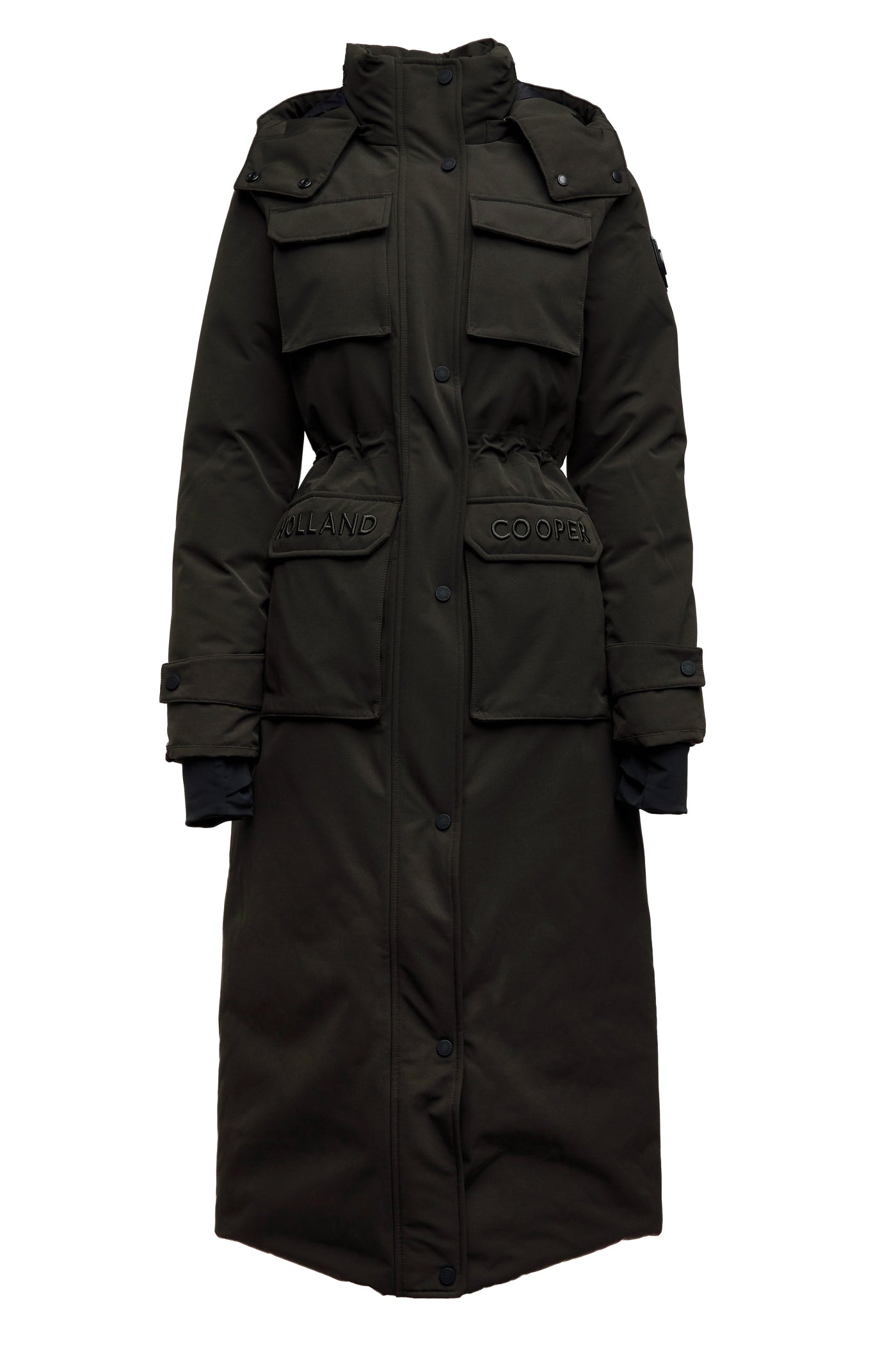 Expedition Longline Coat (Dark Olive)