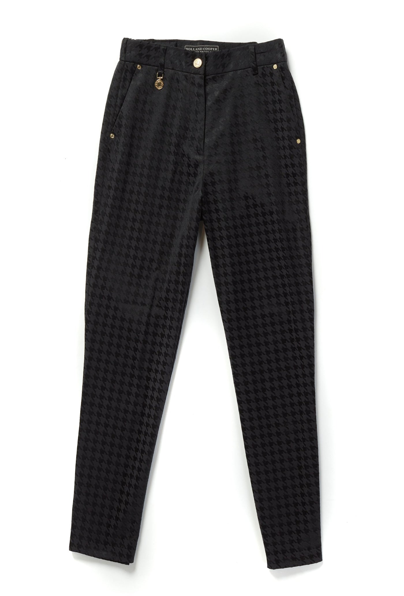 Bexley Tailored Trouser (Houndstooth Jacquard)