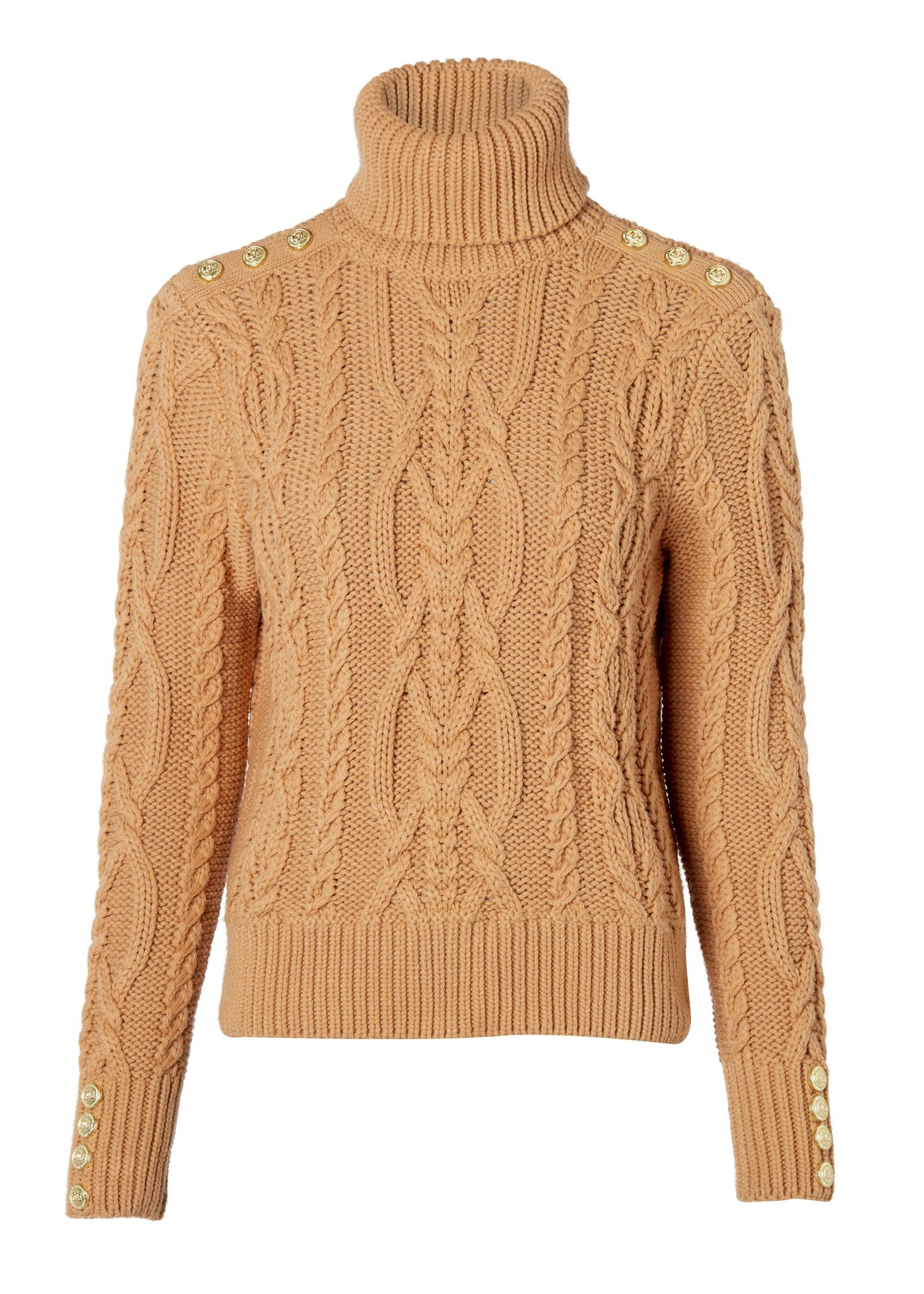 Belgravia Cable Knit (Camel)