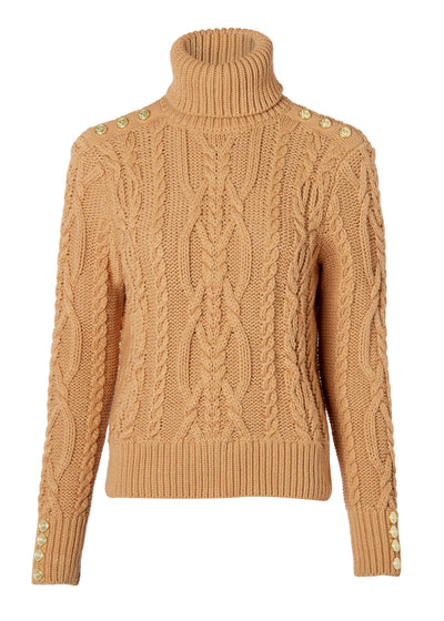 Belgravia Cable Knit (Camel)