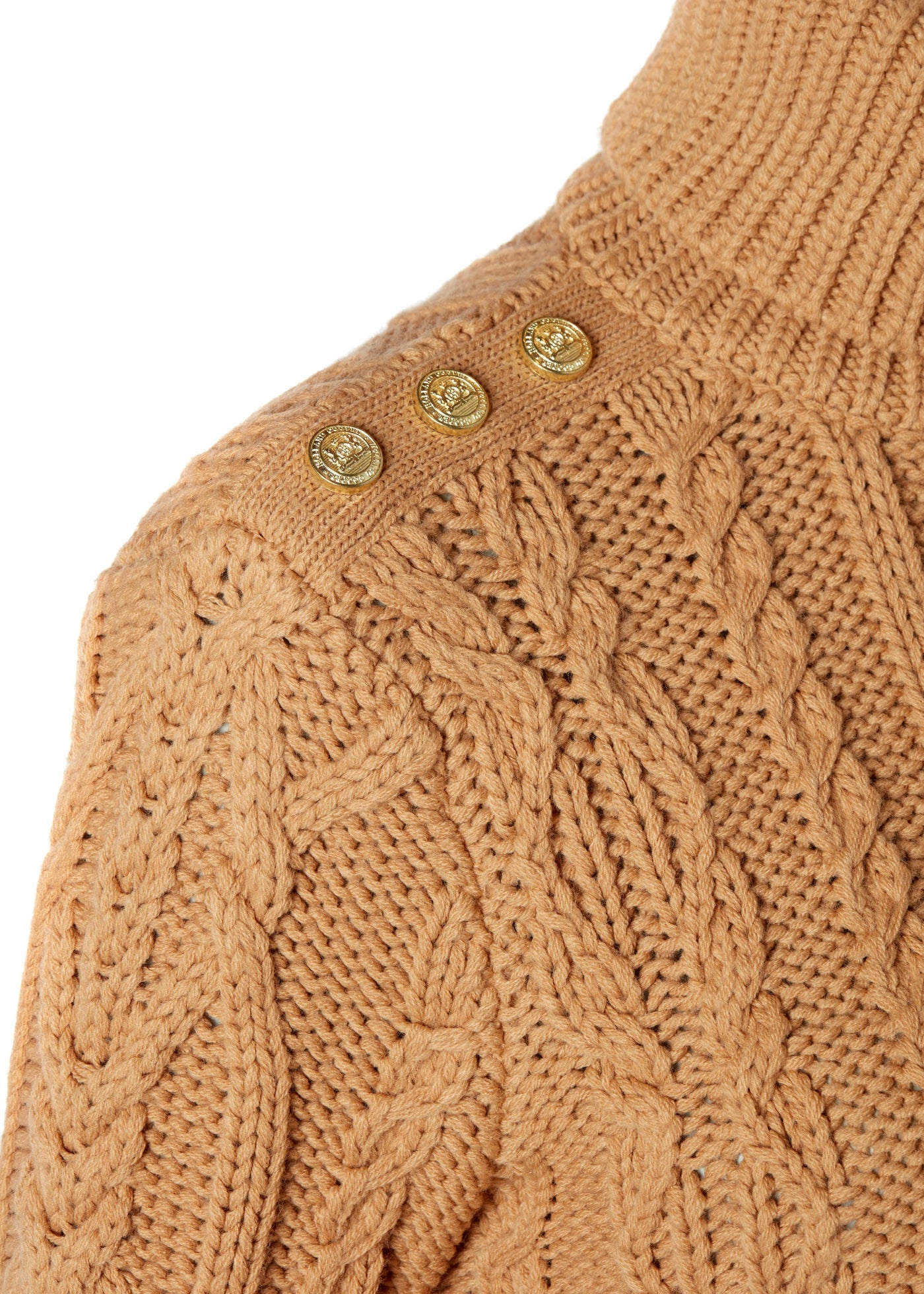 Belgravia Cable Knit (Camel)