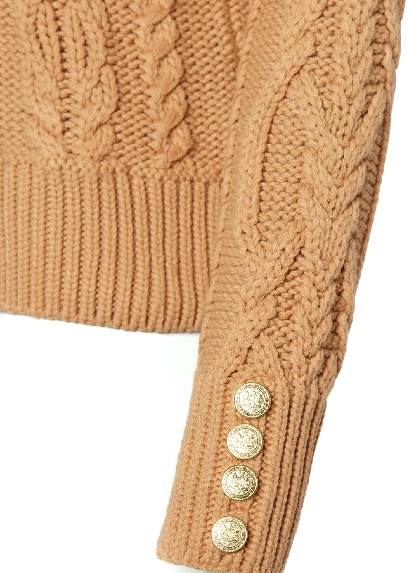 Belgravia Cable Knit (Camel)