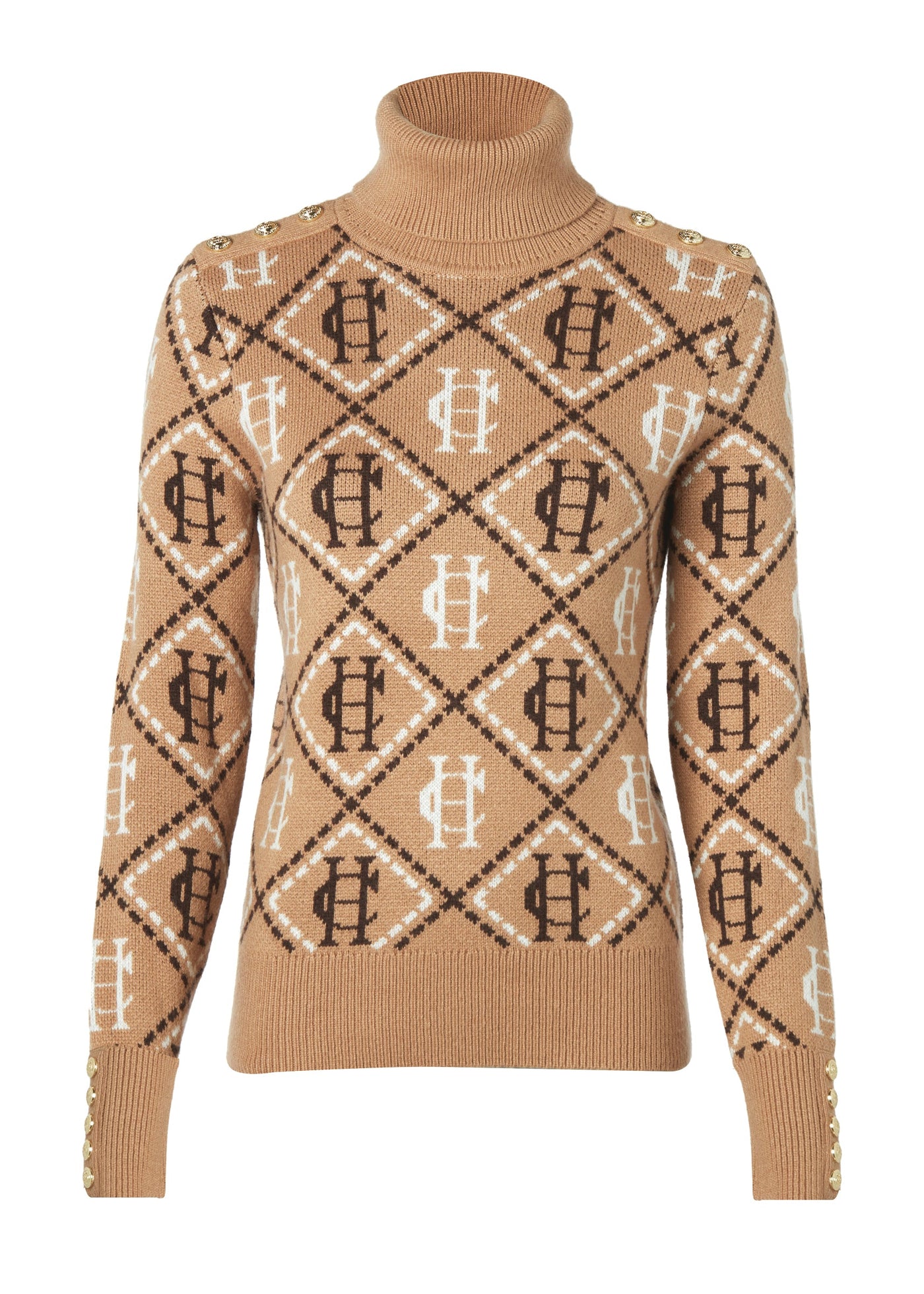 Heritage Knit Jumper (Logo Camel)