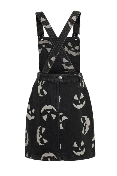 Jack-O-Lantern Pinafore Dress