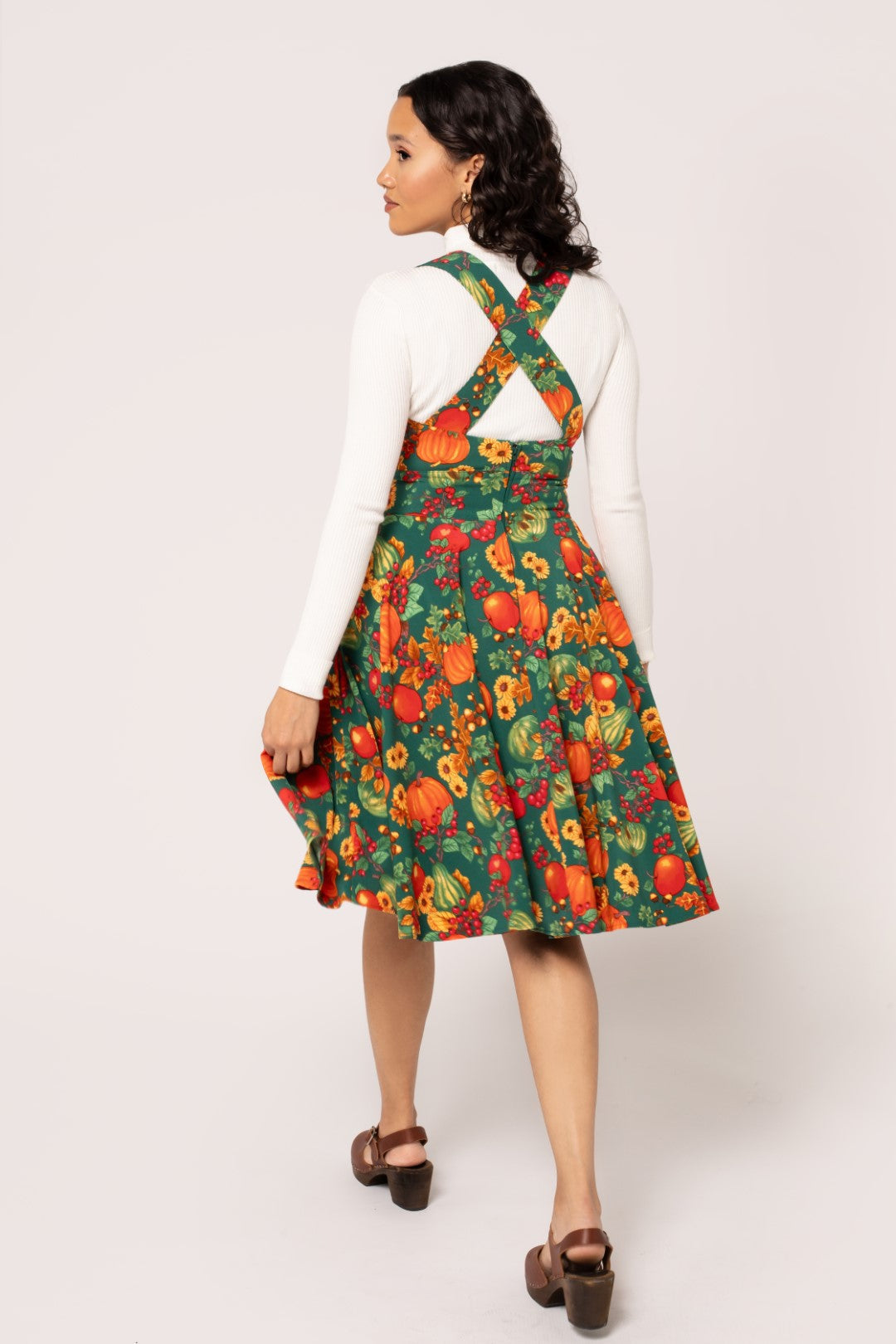 Autumn Pinafore Dress