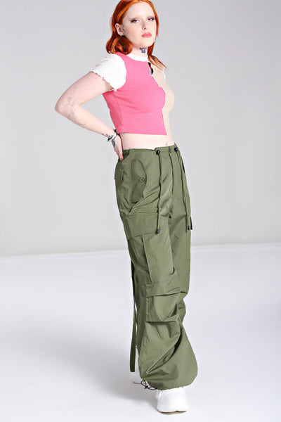 Nickel Trousers Green