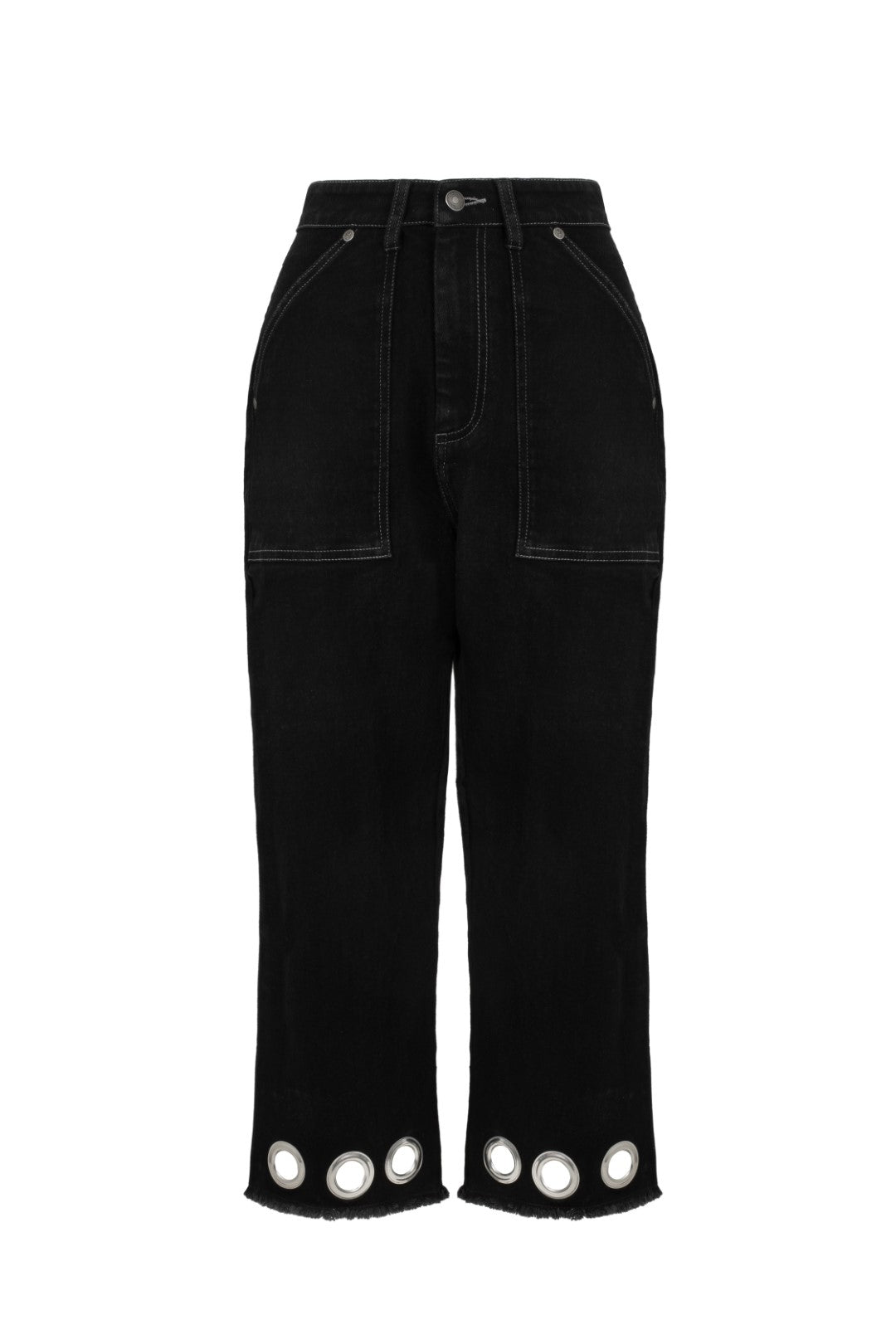 Destroya Cropped Jeans