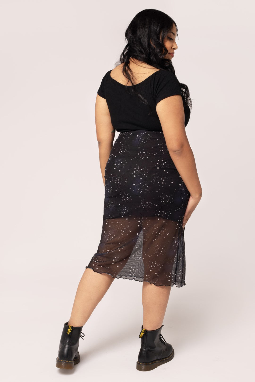 Zodiac Mesh Skirt