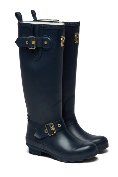 Sherpa Lined Regency Wellington (Matte Navy)