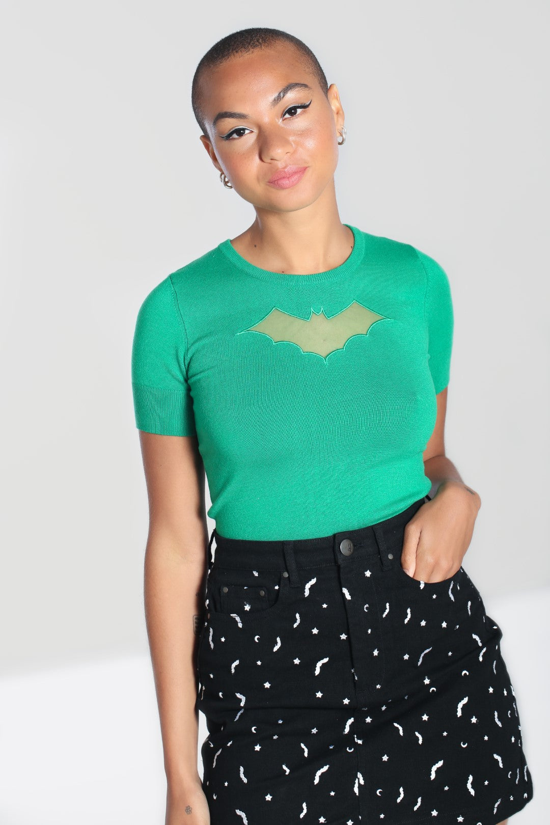 Bat Top Green