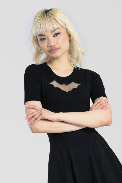 Bat Top Black