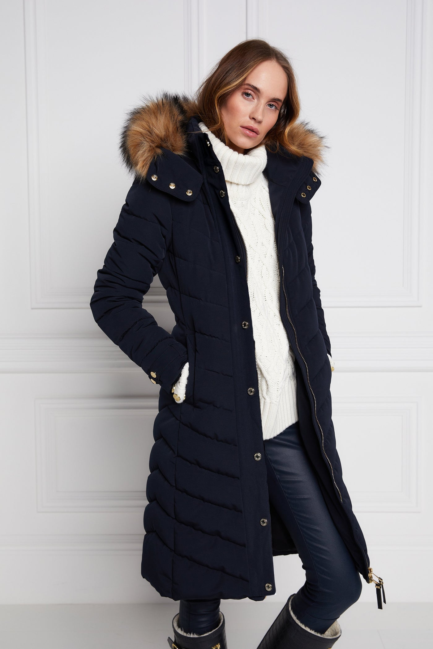 The Wellington Coat (Ink Navy)