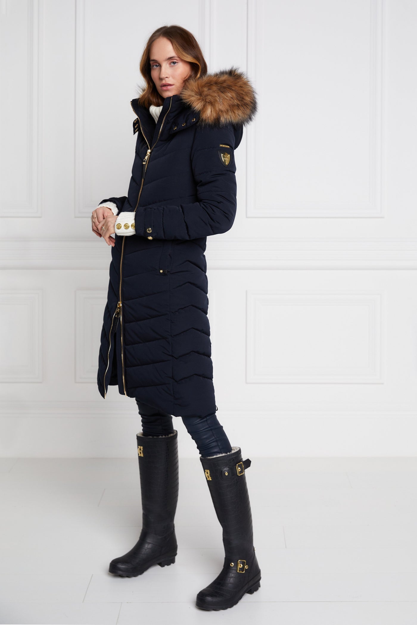 The Wellington Coat (Ink Navy)