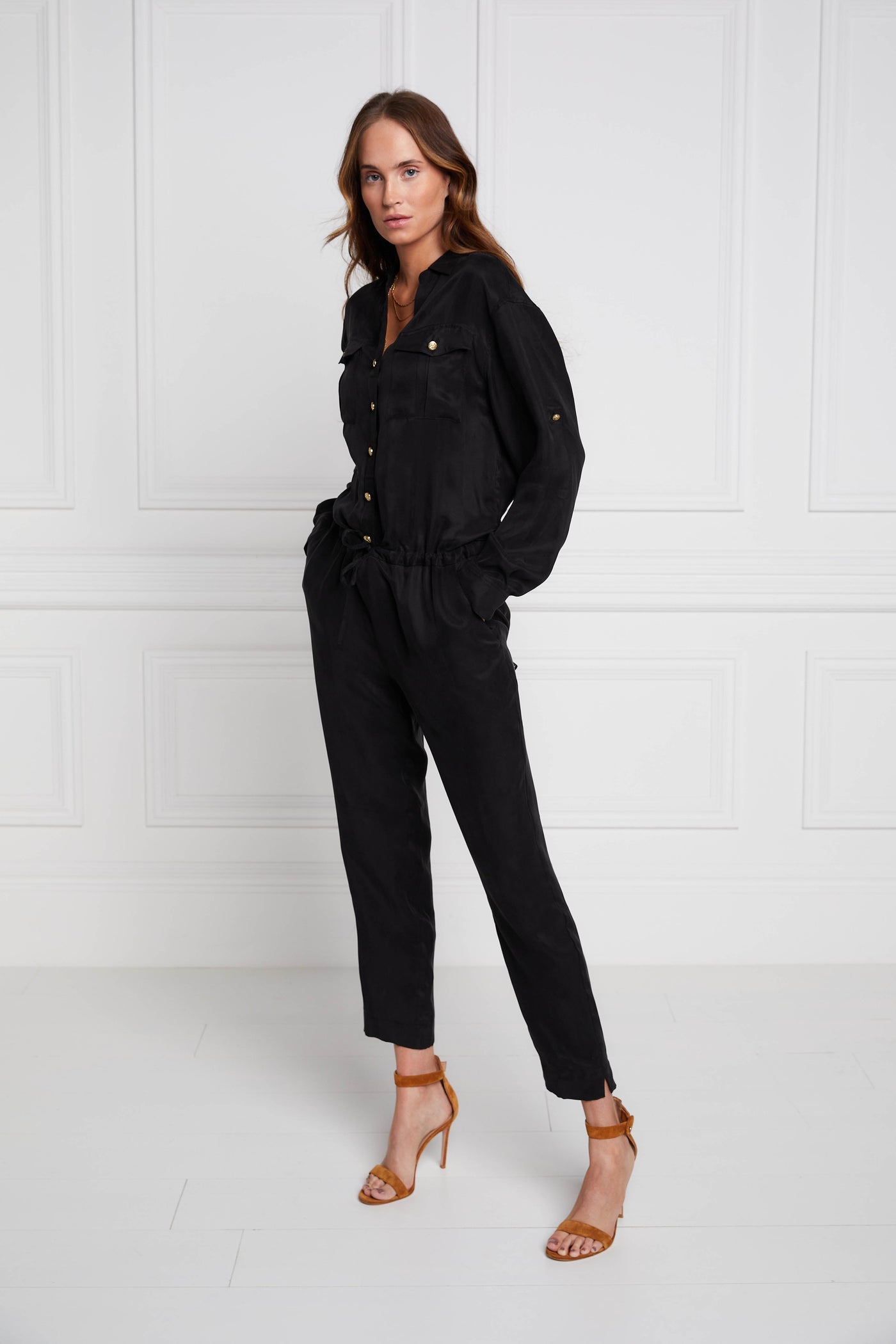 Military Jumpsuit (Black)