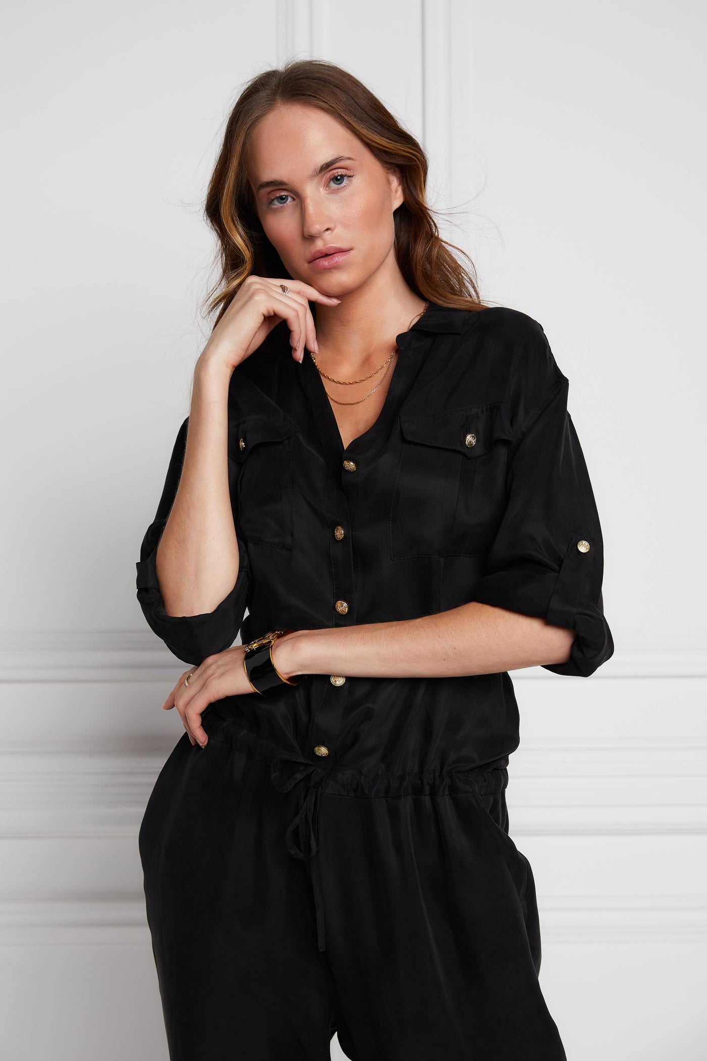 Military Jumpsuit (Black)