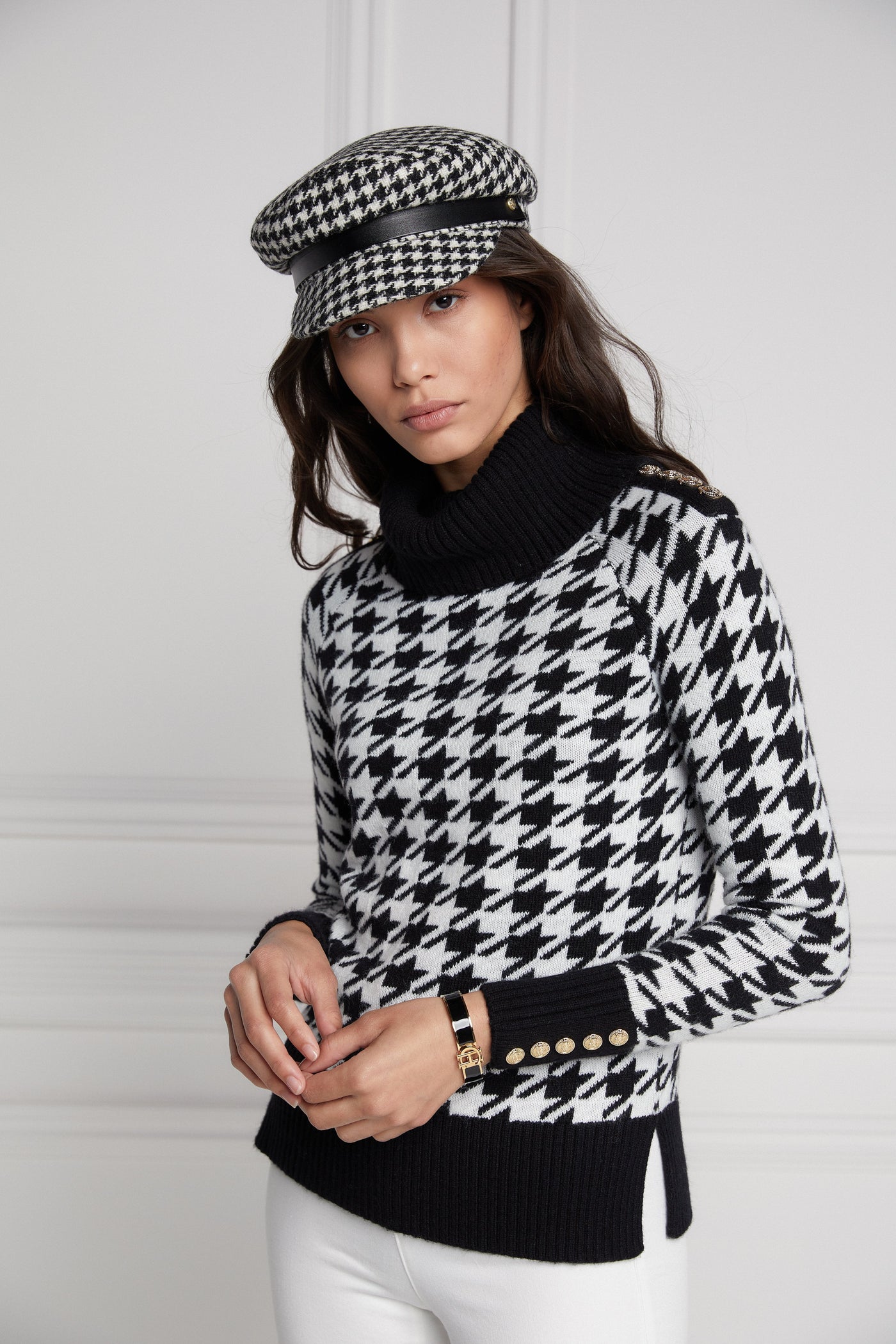 Heritage Knit Jumper (Houndstooth)