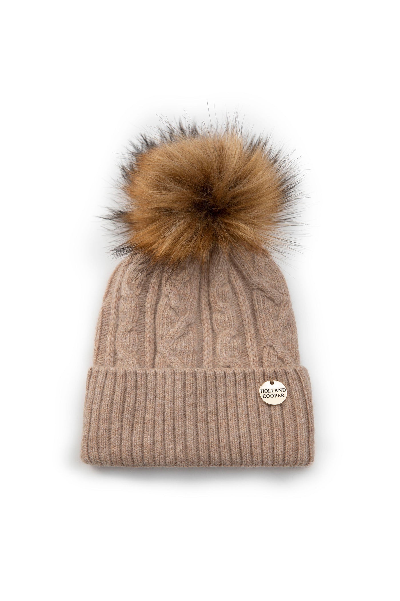 Little Bobble Hat (Camel)