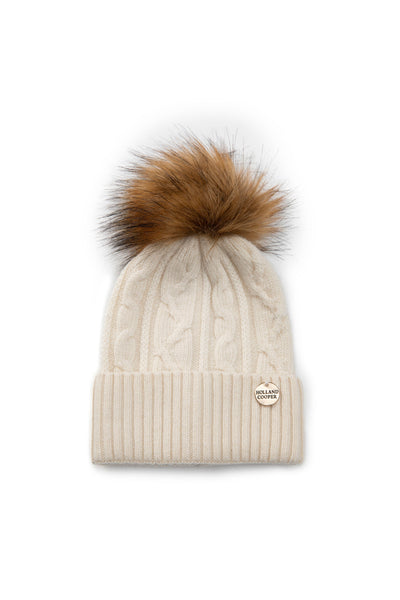 Little Bobble Hat (Cream)