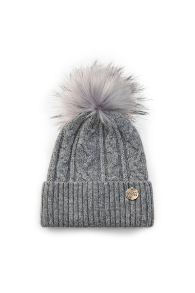 Little Bobble Hat (Soft Grey Marl)