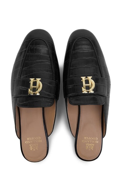 Kingston Loafer (Black Croc)