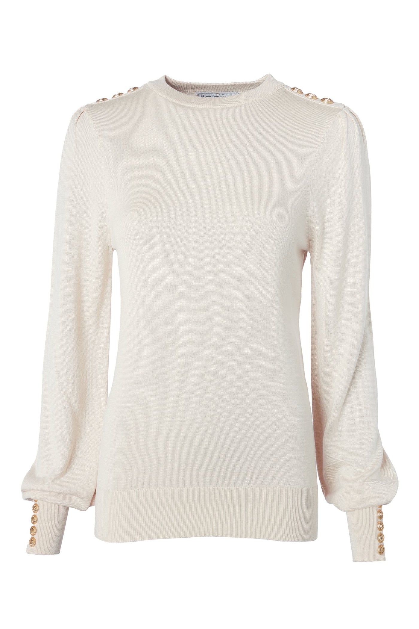 Kelsie Crew Neck Knit (Almond)