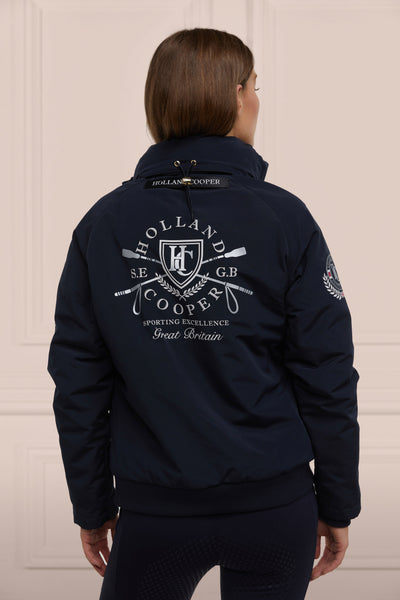 Team Waterproof Jacket (Ink Navy Silver)