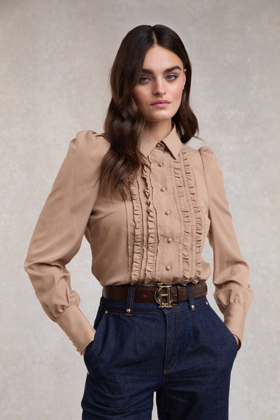 Clarissa Shirt (Caramel)