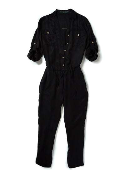 Military Jumpsuit (Black)