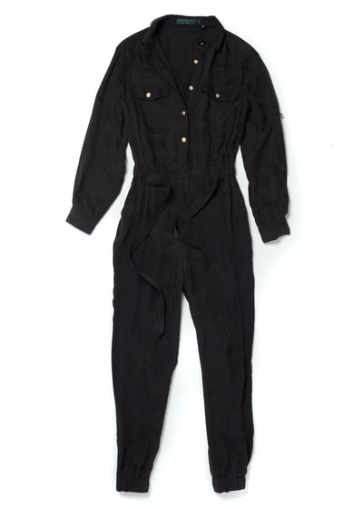 Utility Jumpsuit (Black)