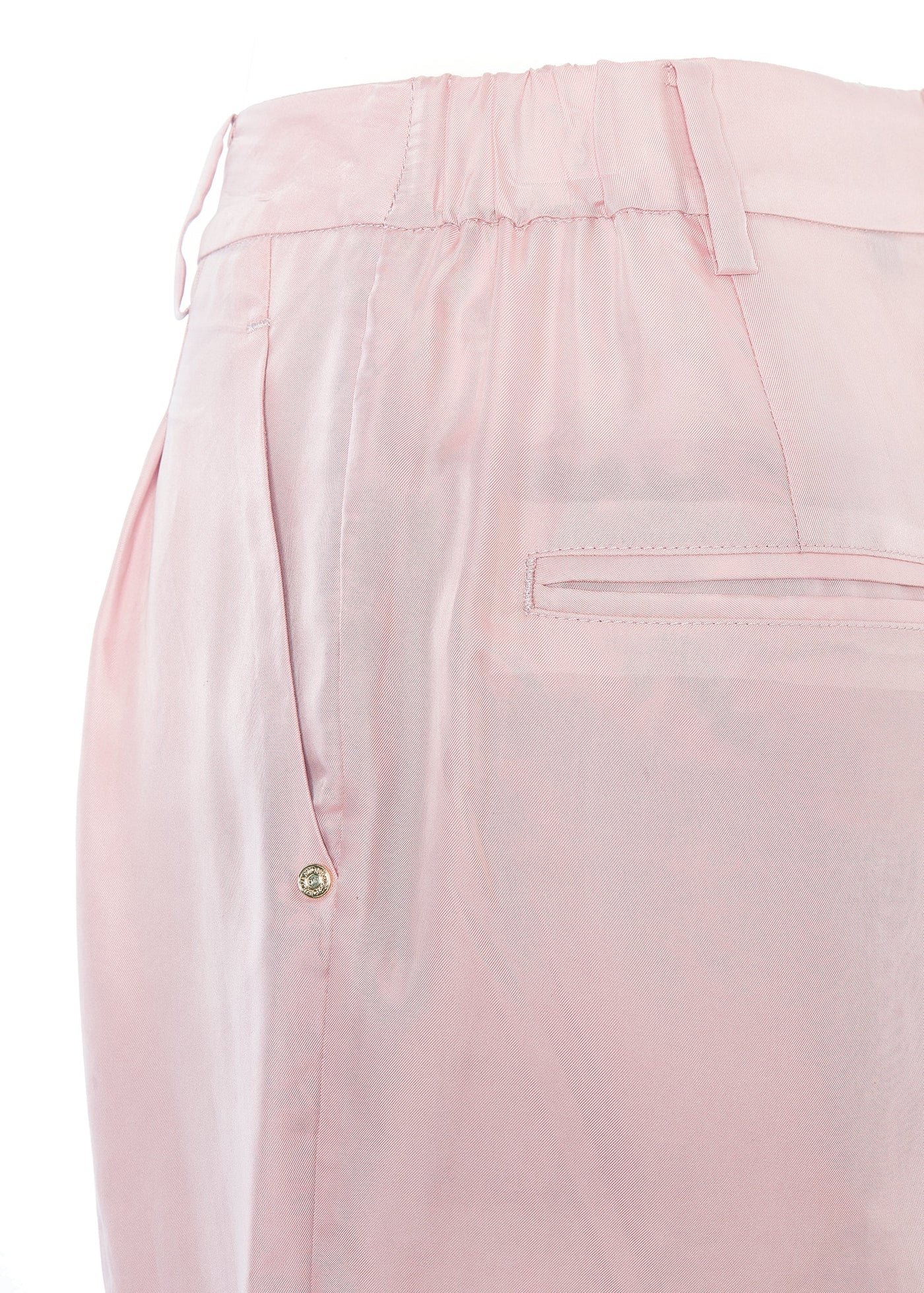 Pleated Safari Shorts (Blush)