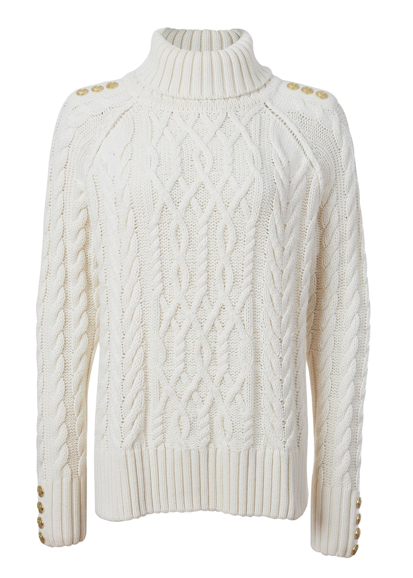 Greenwich Cable Knit (Oyster)