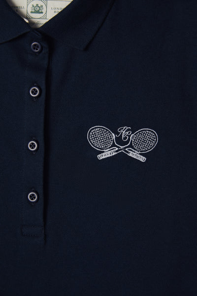 Racquets Polo Shirt (Ink Navy)