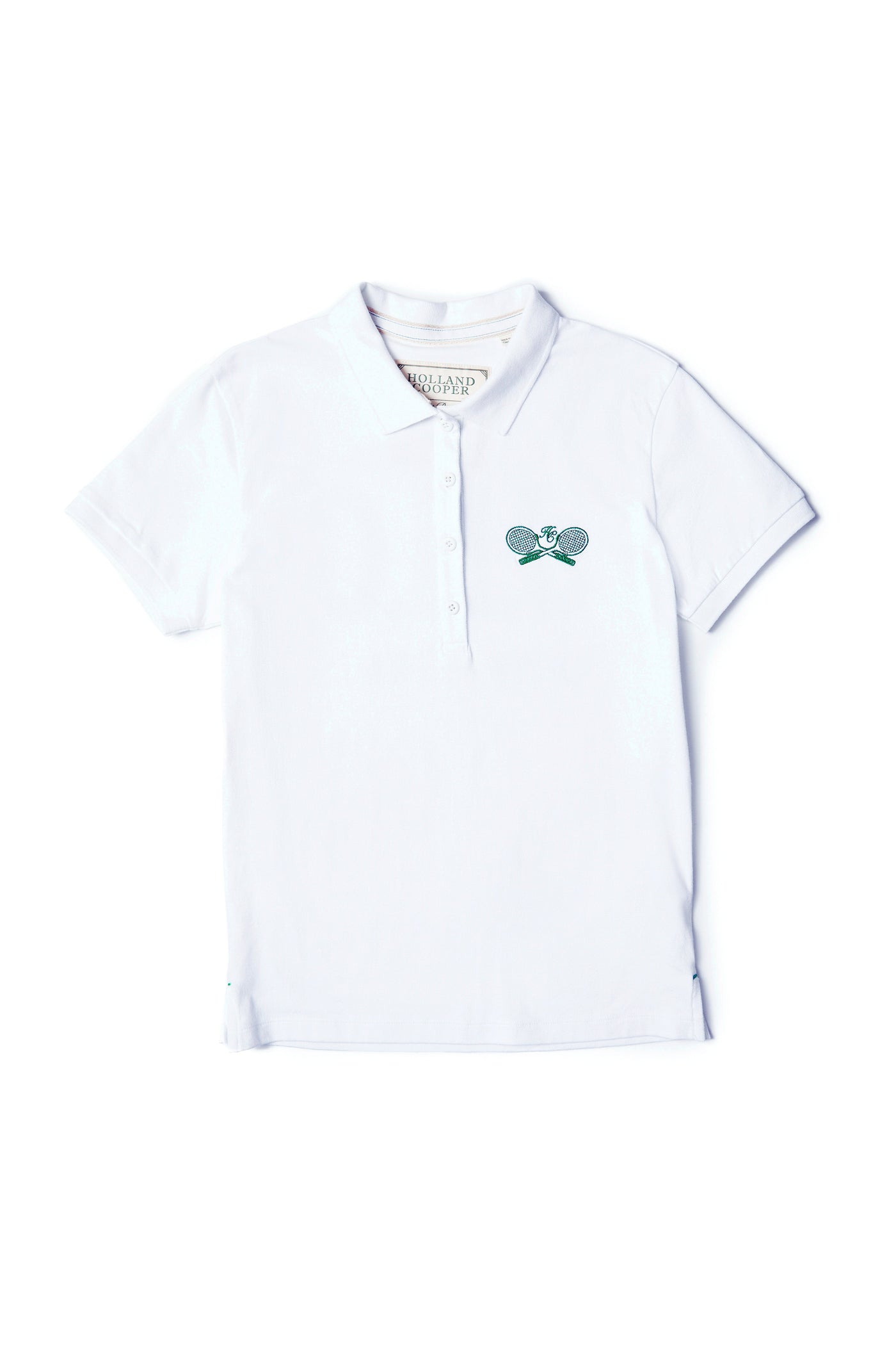 Racquets Polo Shirt (White)